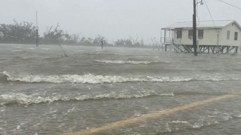 Hurricane Francine wrap Louisiana