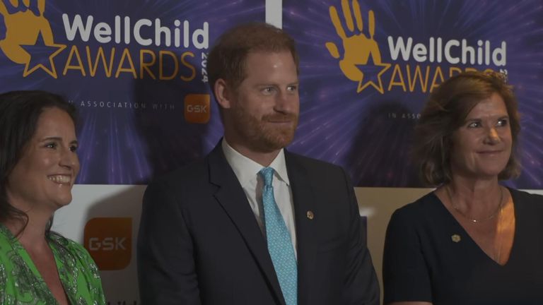 Prince Harry has been a patron of the charity for 15 years.