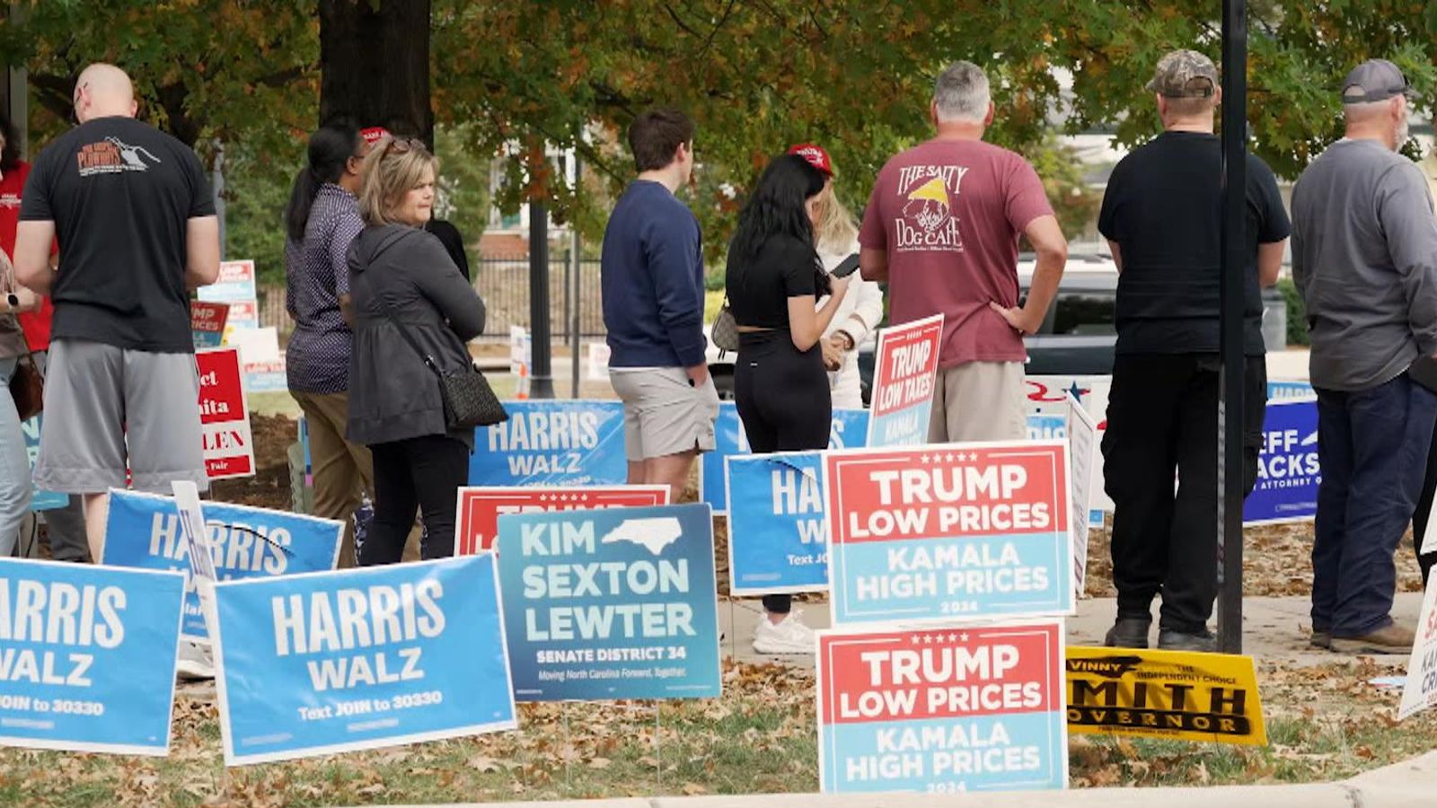 US election: People's back pockets are pushing them to the polls in this knife-edge state