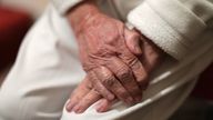 File photo dated 22/12/16 of an elderly woman's hands. The Scottish Government has been accused of ignoring the needs of those who use and work in social care by continuing to move ahead with its plans for a National Care Service, despite unions and local authorities pulling their support. Issue date: Sunday October 6, 2024.