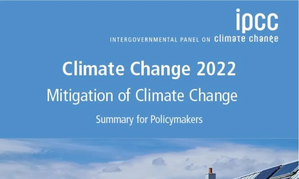 New IPCC report on mitigation of climate change: how to track actions with Earth observations?