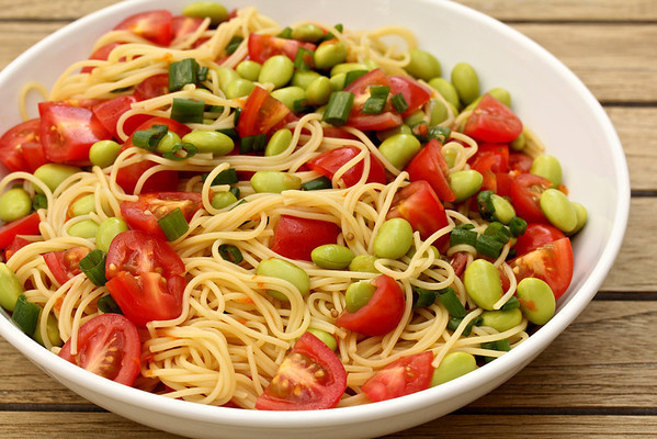 Edamame Noodles Recipes New Edamame Noodle Salad