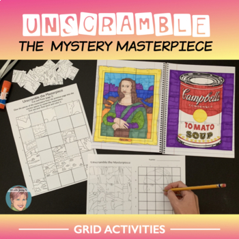 Preview of Unscramble the Mystery Masterpiece | Art History Activity or Emergency Sub Plan