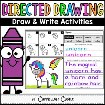 Preview of Directed Drawing & Writing Activities