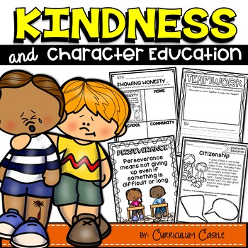 Preview of Kindness & Character Education Activities