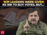 Delhi Polls: BJP distributed Rs 1,100 to buy votes, AAP MP alleges:Image