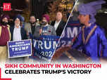 Sikh community in Washington DC celebrates Trump's victory:Image