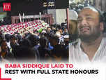 Baba Siddique cremated with full state honours:Image