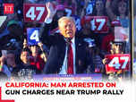 Another assassination attempt? Armed man arrested near Trump rally:Image