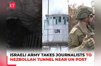 Israel's Army claims violation of UN resolution; takes journalists to Hezbollah Tunnel near UN Post