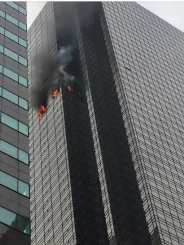 One Killed In Four-Alarm Fire At Trump Tower