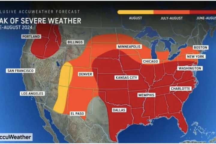 Long-Range Summer Outlook For Severe Weather, Temps Released: Here's What To Expect