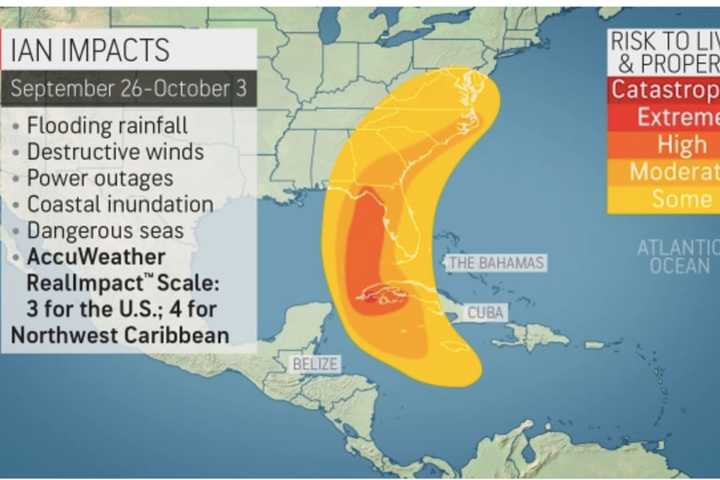 Ian Becomes Hurricane: Latest Projected Timing, Track Along East Coast