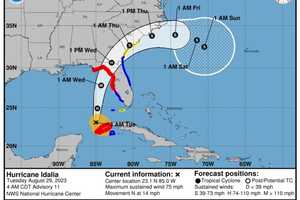 Idalia Strengthens To Hurricane, With 120 MPH Winds Expected: Latest Projected Path, Timing