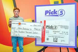 Clerk's Mistake Lands Maryland Man $10K, $200K 'Pick 5' Prizes