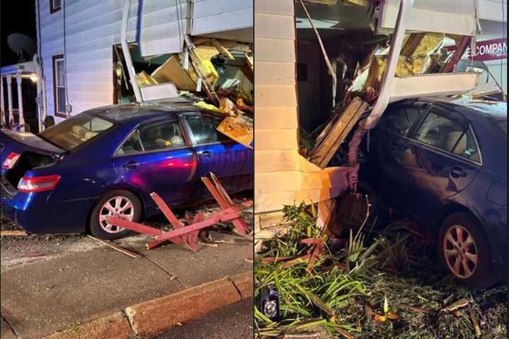 Car Slams Into York County Home: Fire Officials (PHOTOS)