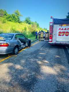 2 Hospitalized After Crash On Busy Parkway In Westchester