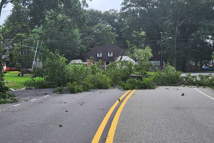 High Winds Wreak Havoc In NJ Leaving Roads Closed, Hundreds Without Power