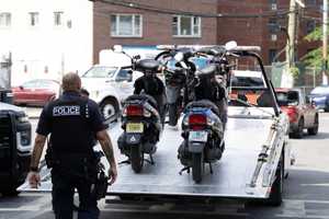 Dozens Of Mopeds, Scooters Impounded In Crackdown On Illegal Operation In Westchester