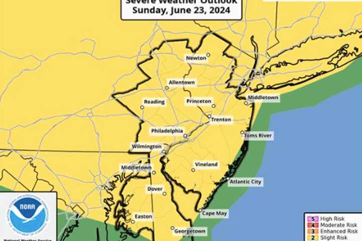 Out With A Bang: Isolated Tornadoes, Severe Storms Likely To End Heatwave In NJ, PA