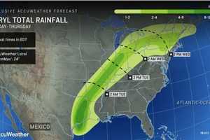 Here's How Much Rainfall Beryl Will Bring To Northeast, When To Expect It