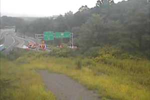 Crash On Thruway Blocks Exit Ramp In Westchester