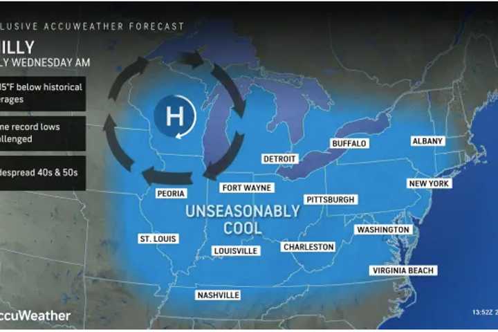 Fall-Like Feel Will Be Followed By Change In Weather Pattern: 5-Day Forecast