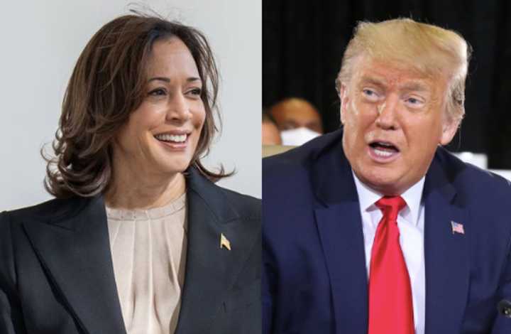 Presidential candidates Kamala Harris and Donald Trump.