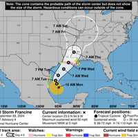 Update: Newly Named Tropical Storm Francine Expected To Become Hurricane In Days