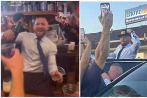 Conor McGregor Visits North Jersey Total Wine, Serves Pints At Jersey Shore Bar