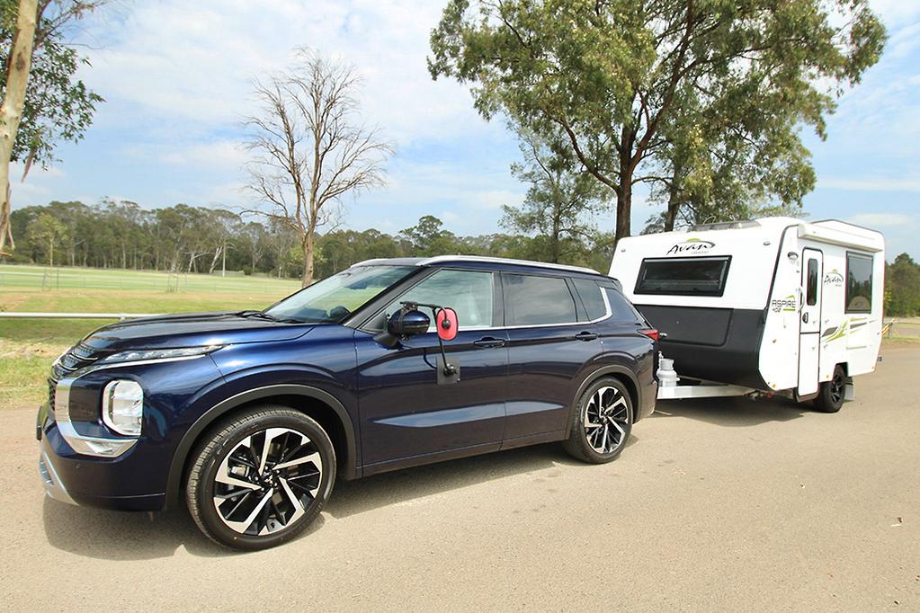 mitsubishi outlander exceed tow test 7071