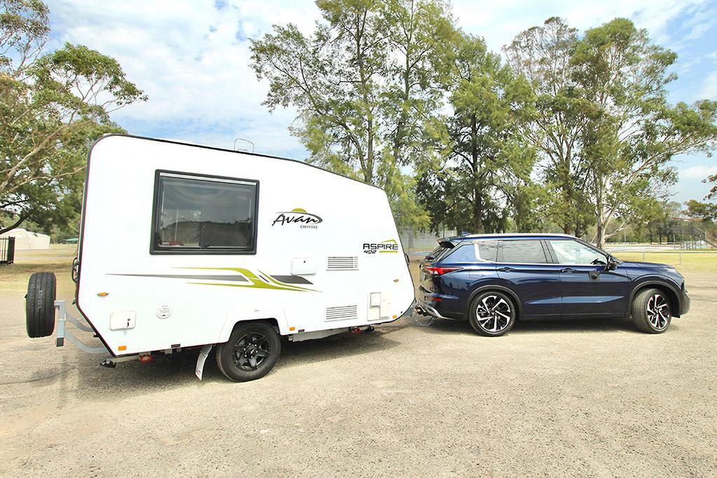 mitsubishi outlander exceed tow test 7097