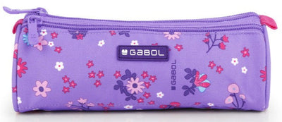 Pencil Case 3 Zip Violet 