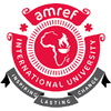 Amref International University logo