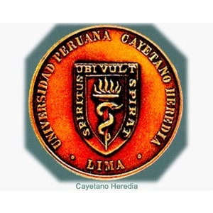 Cayetano Heredia Peruvian University logo