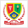 NIMS University logo