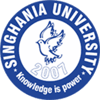 Singhania University logo