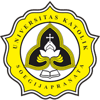 Soegijapranata Catholic University logo