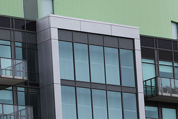 Pan Am Games Village, Toronto, Alumitex aluminum facade