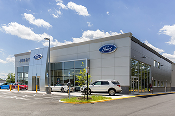 Jerry's Ford - Leesburg - Ceramitex sintered ceramic facade system