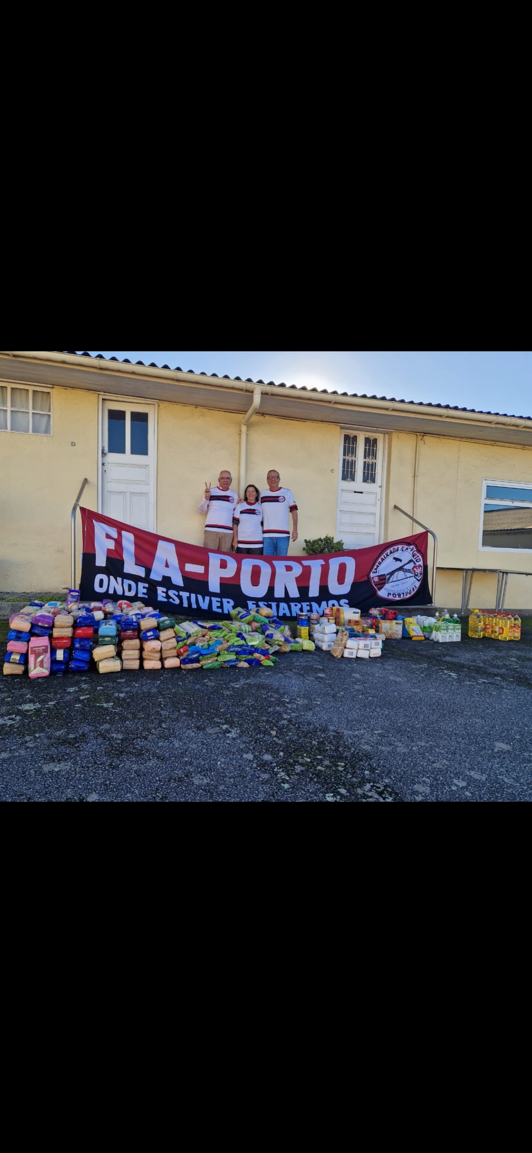 Fla Porto realiza ação social na Guiné-Bissau