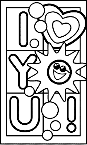 I love you coloring pages. I Love You Coloring Page Crayola Com