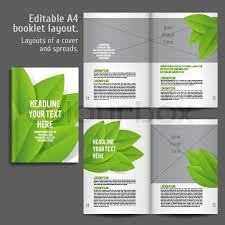 Download millions of mockups, graphic assets, actions, fonts, icons & more! A4 Book Layout Design Template With Stock Vector Colourbox