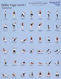 Yoga asanas can also boost flexibility and good body posture. Free Printable Hatha Yoga Poses Chart Novocom Top