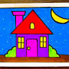 Learn how to draw and color a house step by step.download this free printabl. 1