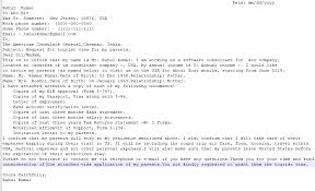 Invitation letter for visa this letter is for a person who lives in one country and gets invited to visit in another country. Visa Officer Cover Letter Sample Letter To Visa Officer