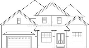 How to draw and color a big house with a fun slide step by step easy and simple. Big House Stock Vector Illustration Of Family Garage 61035645