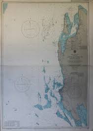 Three Nautical Charts Zanzibar East Coast Of Aden And Red