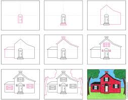 In this video i will drawing a big house.thank you for watching and don't forget like, share and subscribe!!!drawn in ms paint. How To Draw A Country House Art Projects For Kids