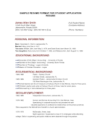 Resume examples see perfect resume samples that get jobs. Students Resume Format Of College Application Resume College Resume Template Resume Template Examples Sample Resume Free Templates